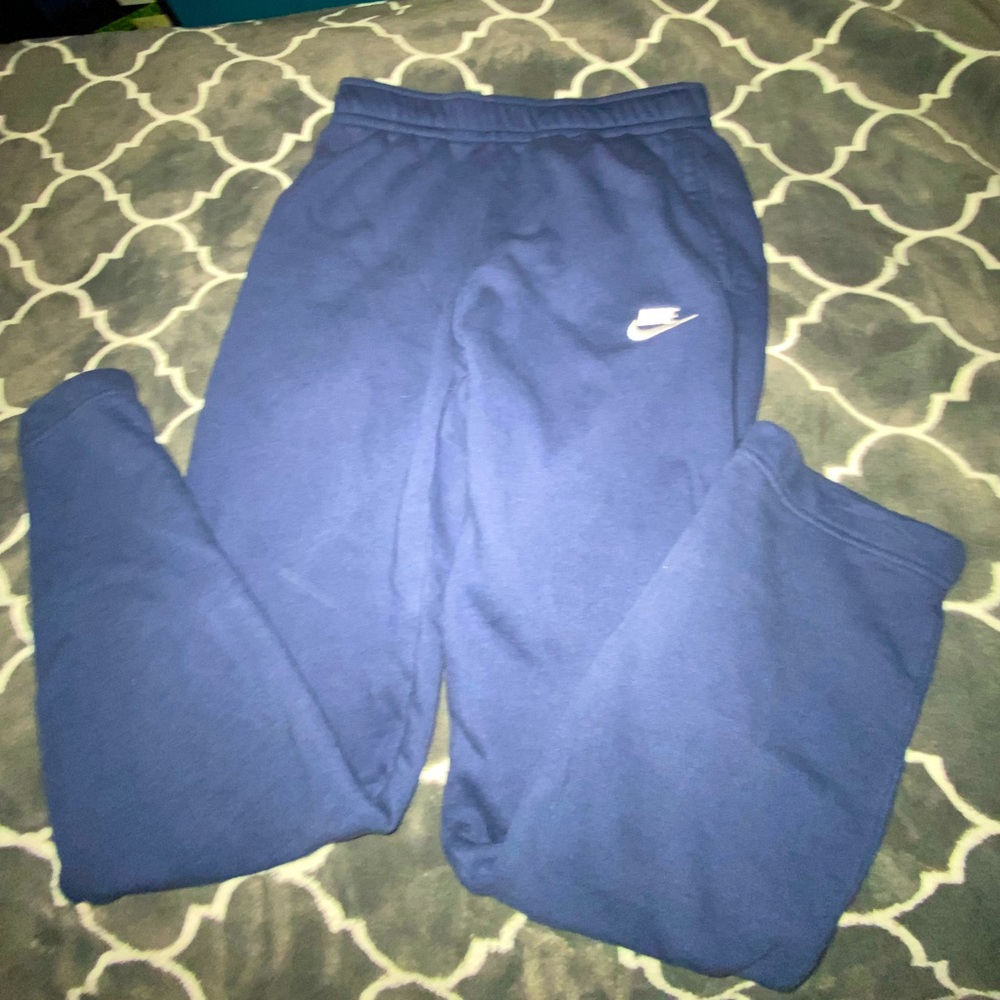 Blue Nike sweats